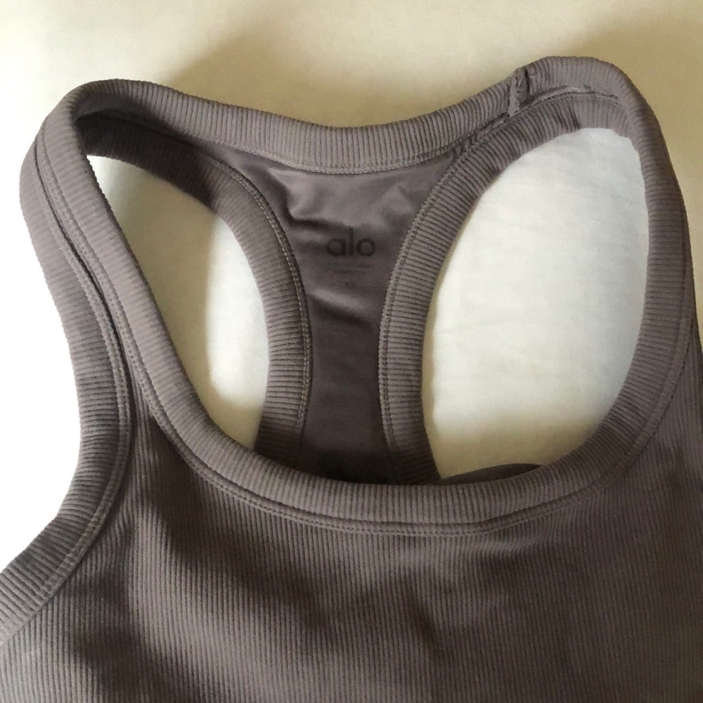 Alo top with built in bra.
